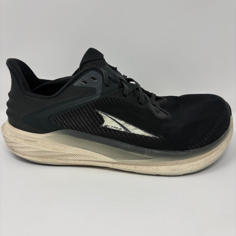 Altra Torin 8 Mens Size 9 Black Grey White Athletic Running Shoes (AL0A85QE010)